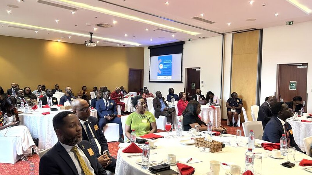 Delegates following proceedings at the ICC Ghana CEO Breakfast Meeting